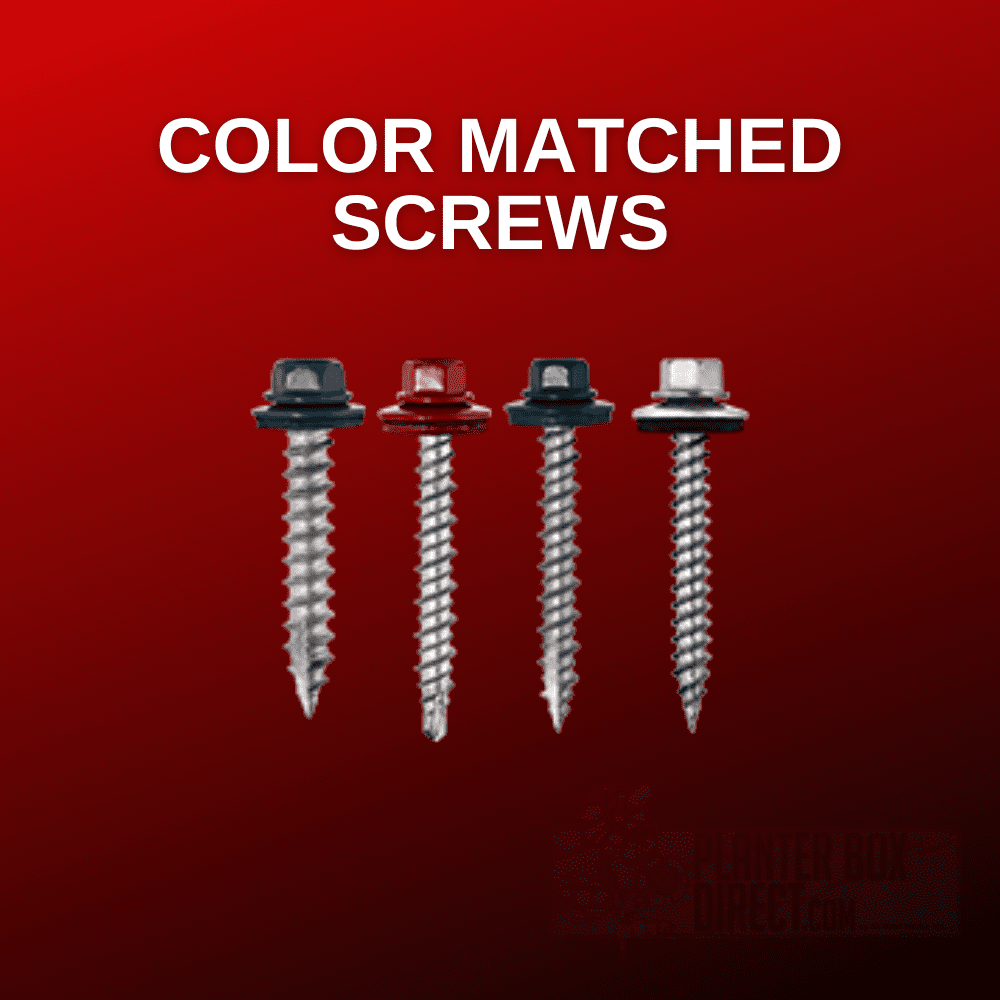 Color Matched screws PP photo