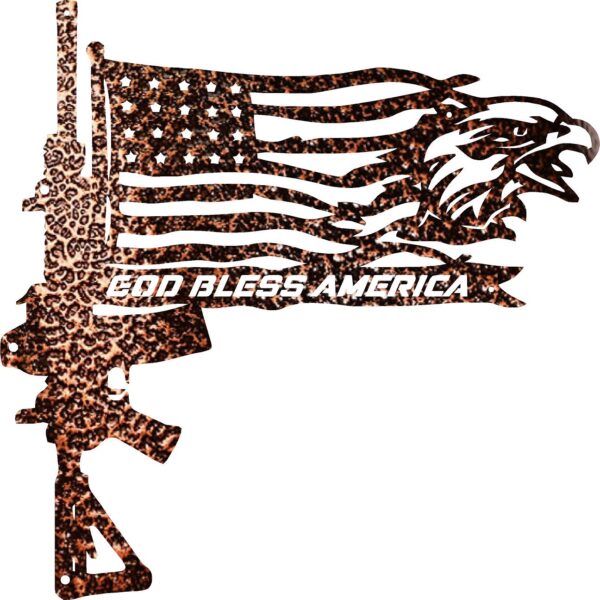 Gun Flag Eagle COPPER VEIN